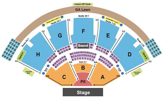 Ruoff Music Center Dead And Company Seating Chart