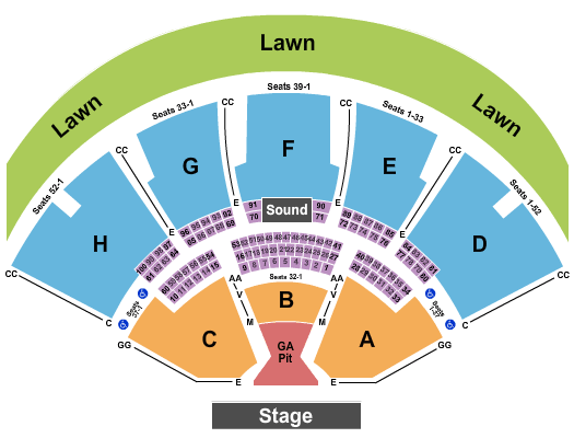 Ruoff Music Center Dead And Company Seating Chart